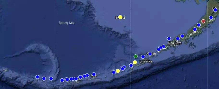 Aleutian Volcanoes